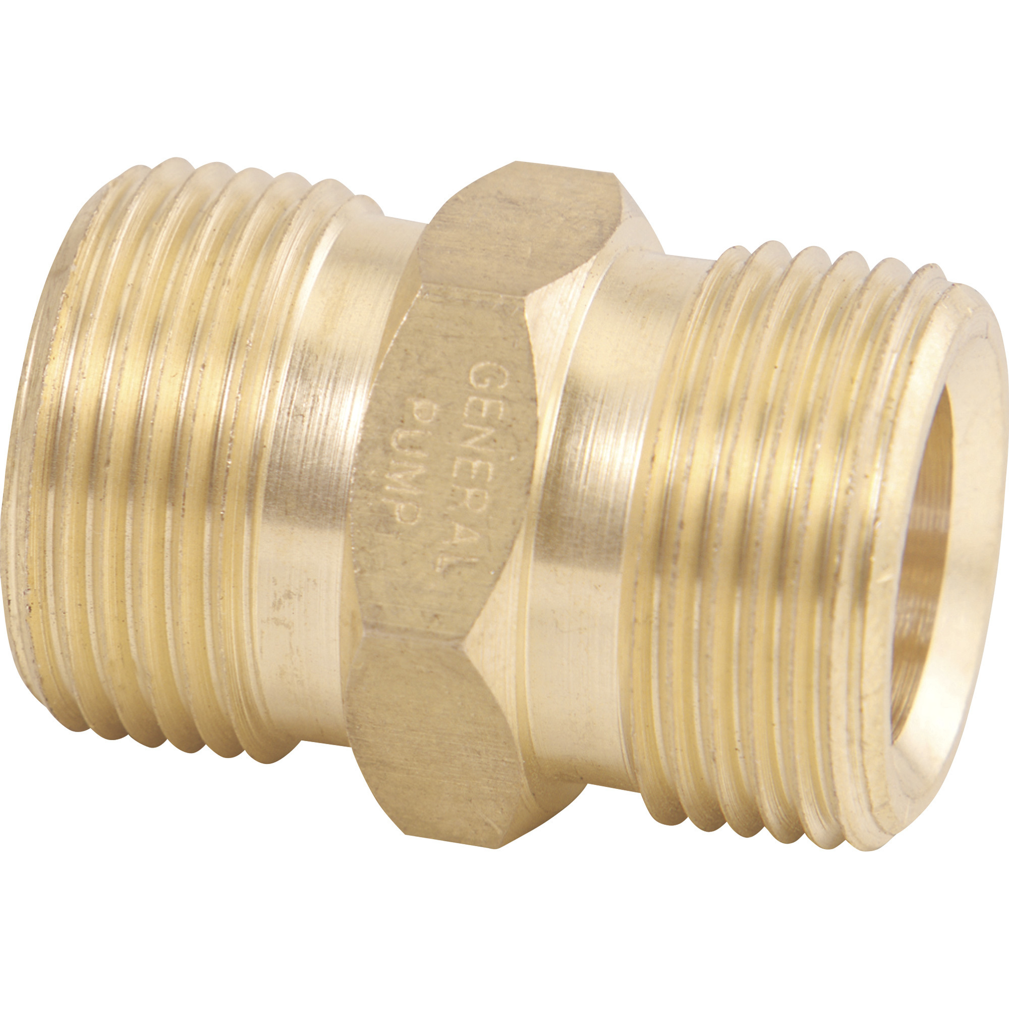 NorthStar Hose to Hose Coupler, 4000 PSI, 22mm Fitting, Brass